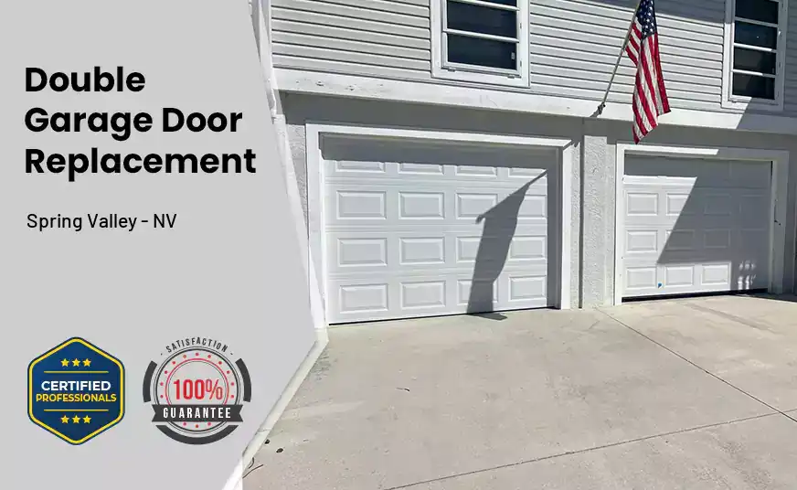 Double Garage Door Replacement Spring Valley - NV 