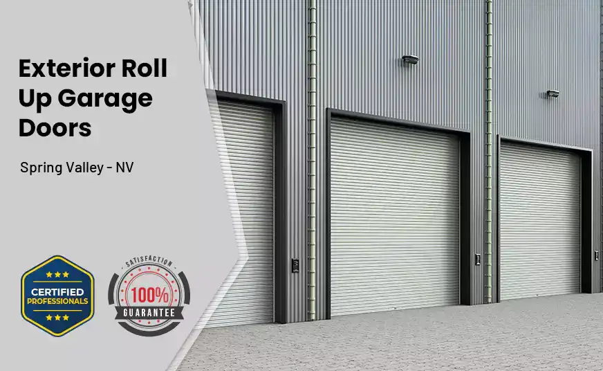 Exterior Roll Up Garage Doors Spring Valley - NV 